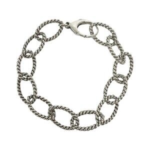 TIFFANY & CO. Vintage Silver Charm Bracelet